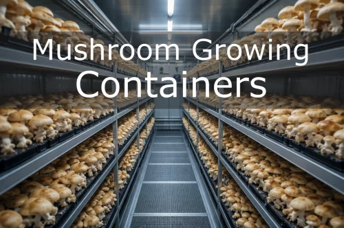 Mushroom Growing Containers