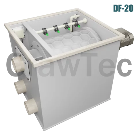Drum Filter DF20 20 m³ for Industrial Aquaculture Systems 6