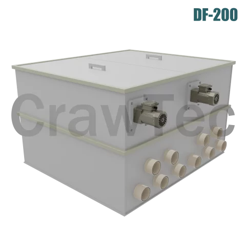 200 m³ Drum Filter for Large Aquaculture and Fish Farms 3