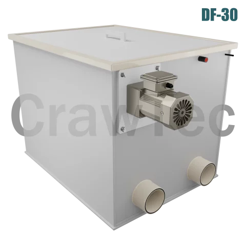Drum Filter DF30 (30 m³) for RAS and Industrial Aquaculture