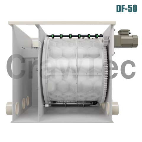 Drum Filter DF50 (50 m³) for Industrial Aquaculture Systems 6