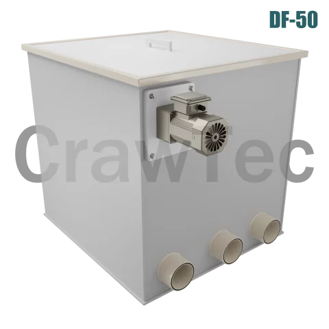 Drum Filter DF50 (50 m³) for Industrial Aquaculture Systems