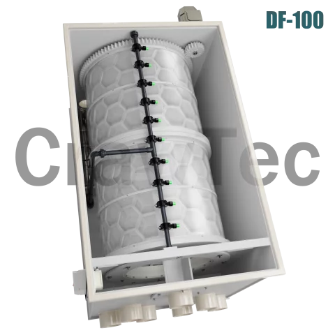 Drum Filter CrawTec DF100 (100 m³) for Industrial Aquaculture Systems 5