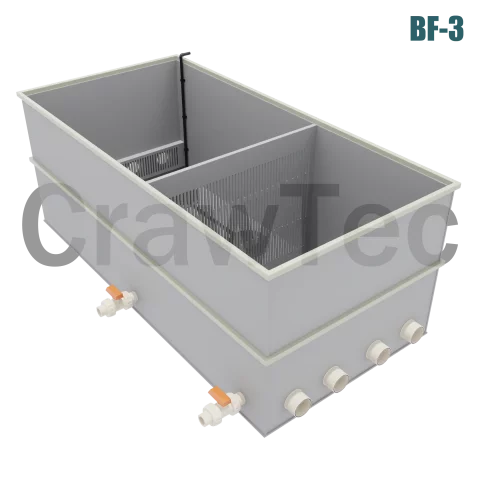 2-Chamber Biofilter 2.8 m³ for RAS Systems 5