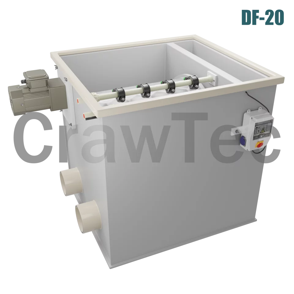 Drum Filter DF20 20 m³ for Industrial Aquaculture Systems