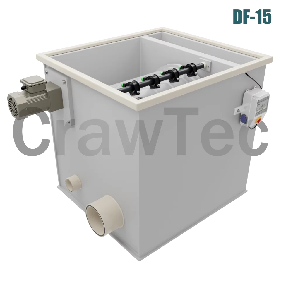 Drum Filter for Pond and Aquaculture Systems (10–15 m³)