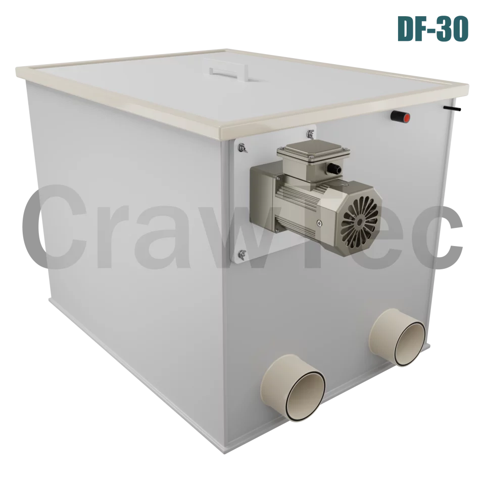 Drum Filter DF30 (30 m³) for RAS and Industrial Aquaculture