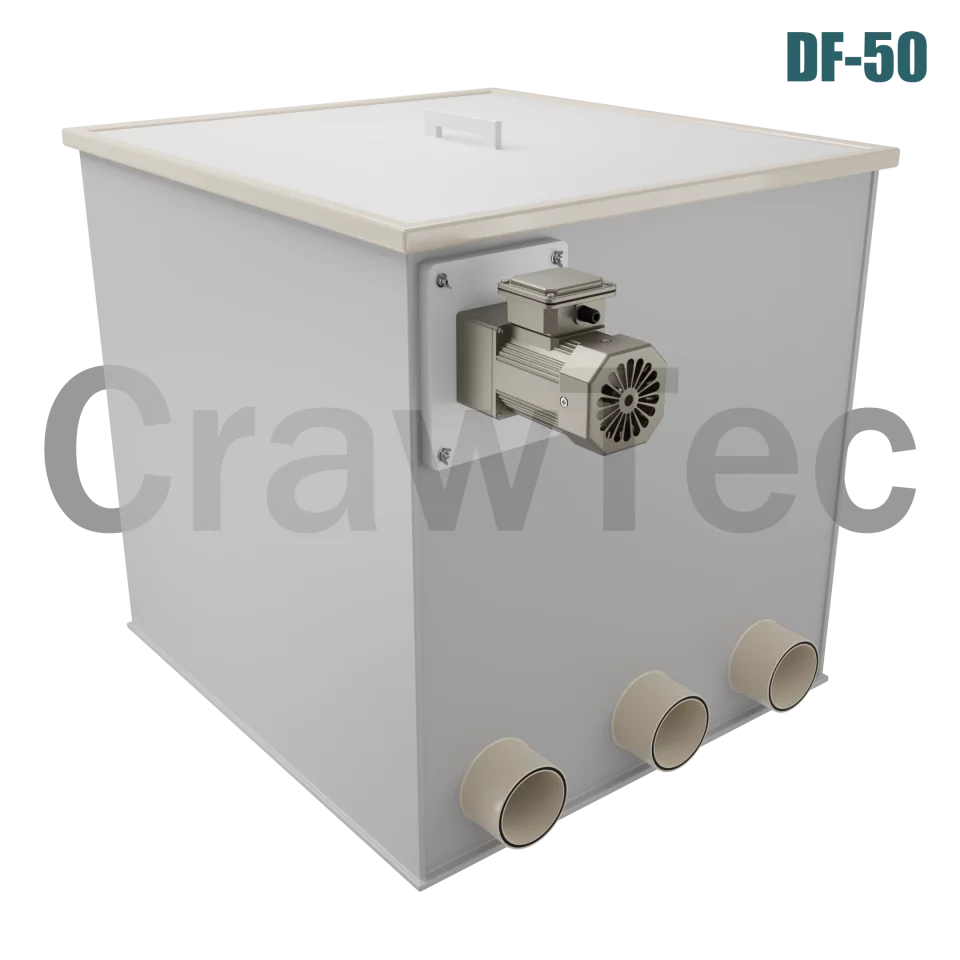 Drum Filter DF50 (50 m³) for Industrial Aquaculture Systems