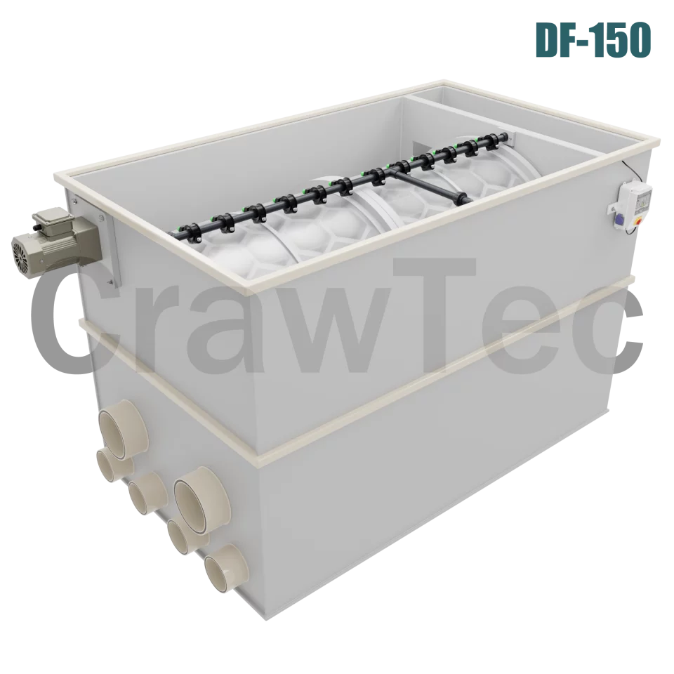 Drum Filter 150 m³ for RAS and Closed Water Systems