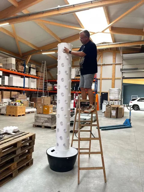 LYINE 6P 100L Vertical Hydroponic Tower System 5