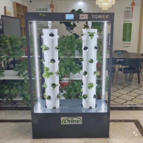 LYINE Smart Rotating Hydroponic Tower System 3