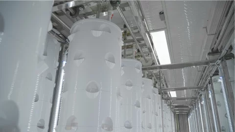 LYINE Rotating Tower Container Hydroponic Farm System 7