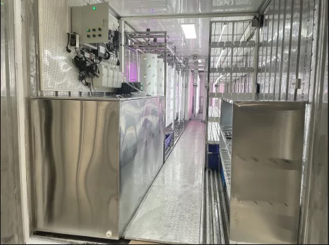 LYINE Rotating Tower Container Hydroponic Farm System 3