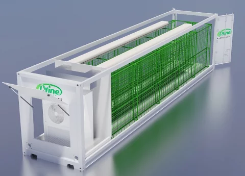 LYINE Hydroponic Mushroom Container Farming System