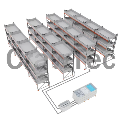 RAS Crayfish Farm 216 m² – Complete System