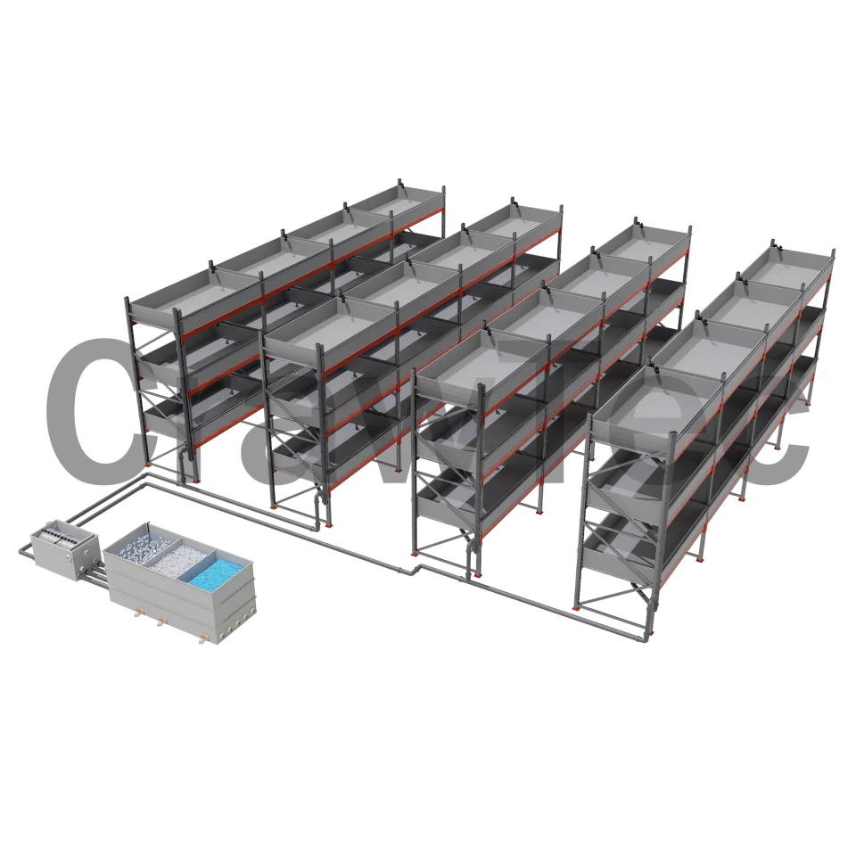 RAS Crayfish Farm 216 m² – Complete System